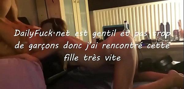  young french couple sex in home